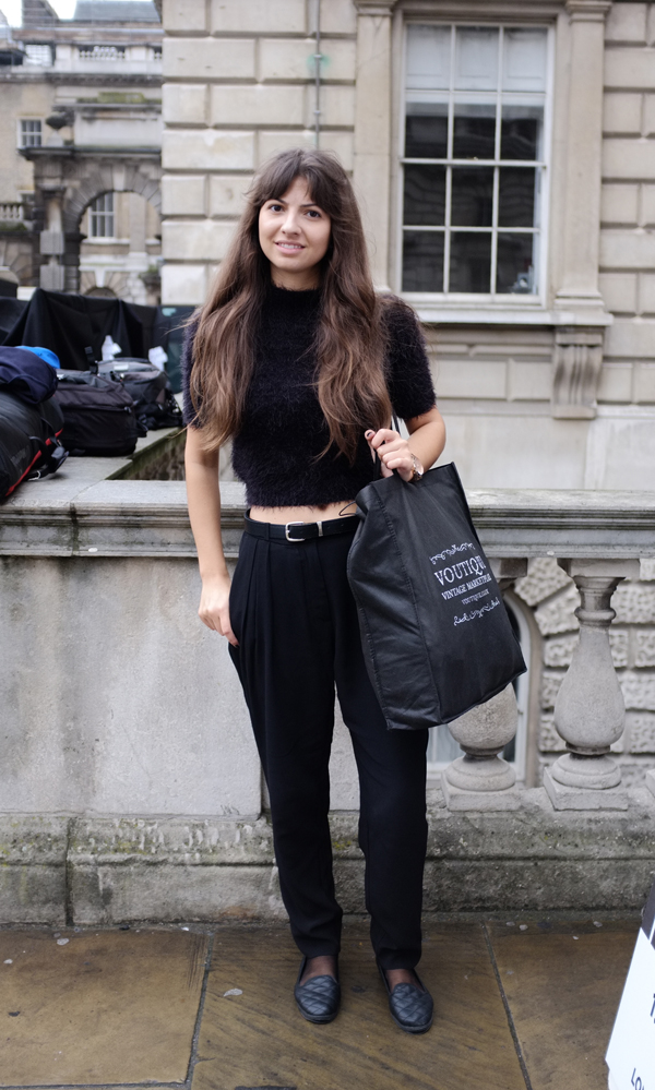 LFW SS14 Street Style | Day One: Laura Shehata