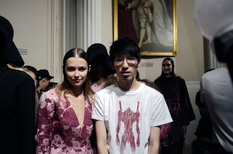 PHOENIX Magazine Backstage at Apu Jan LFW Spring Summer 2014_09