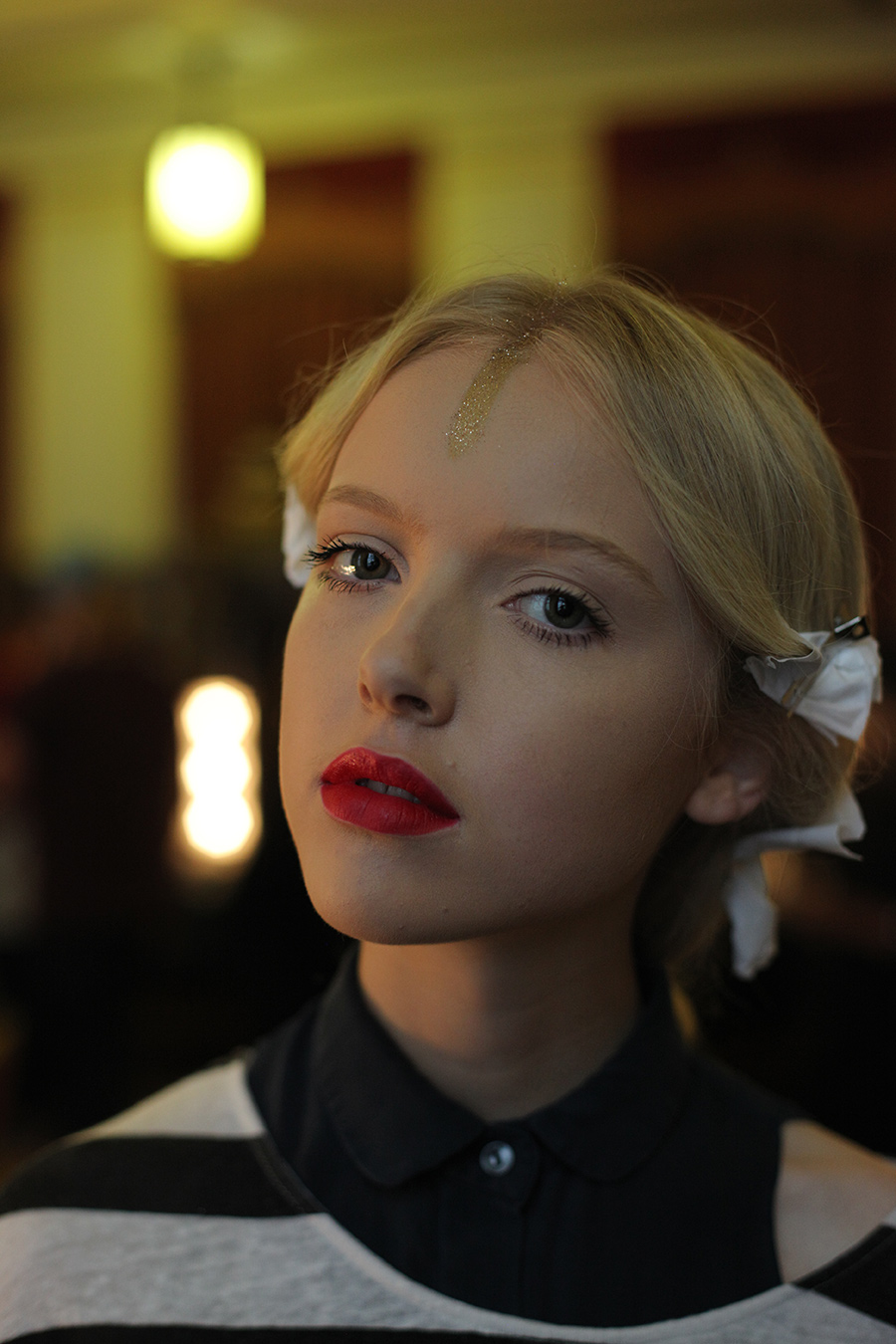 PHOENIX Magazine Backstage at Bernard Chandran LFW Spring Summer 2014_10