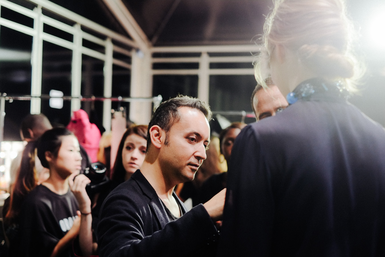 PHOENIX Magazine Backstage at Bora Aksu Spring Summer 2014_09