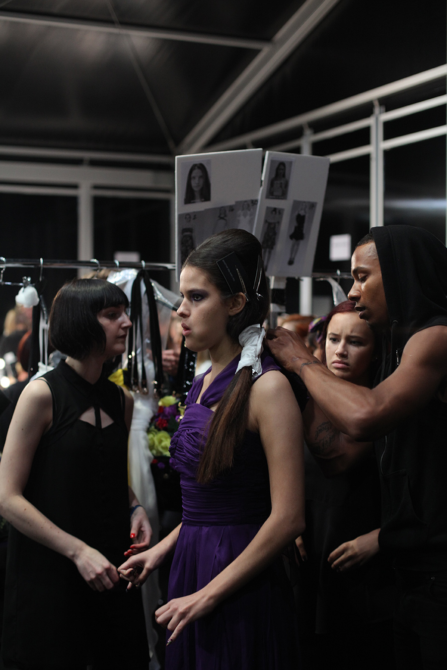 PHOENIX Magazine Backstage at PPQ LFW Spring Summer 2014_03