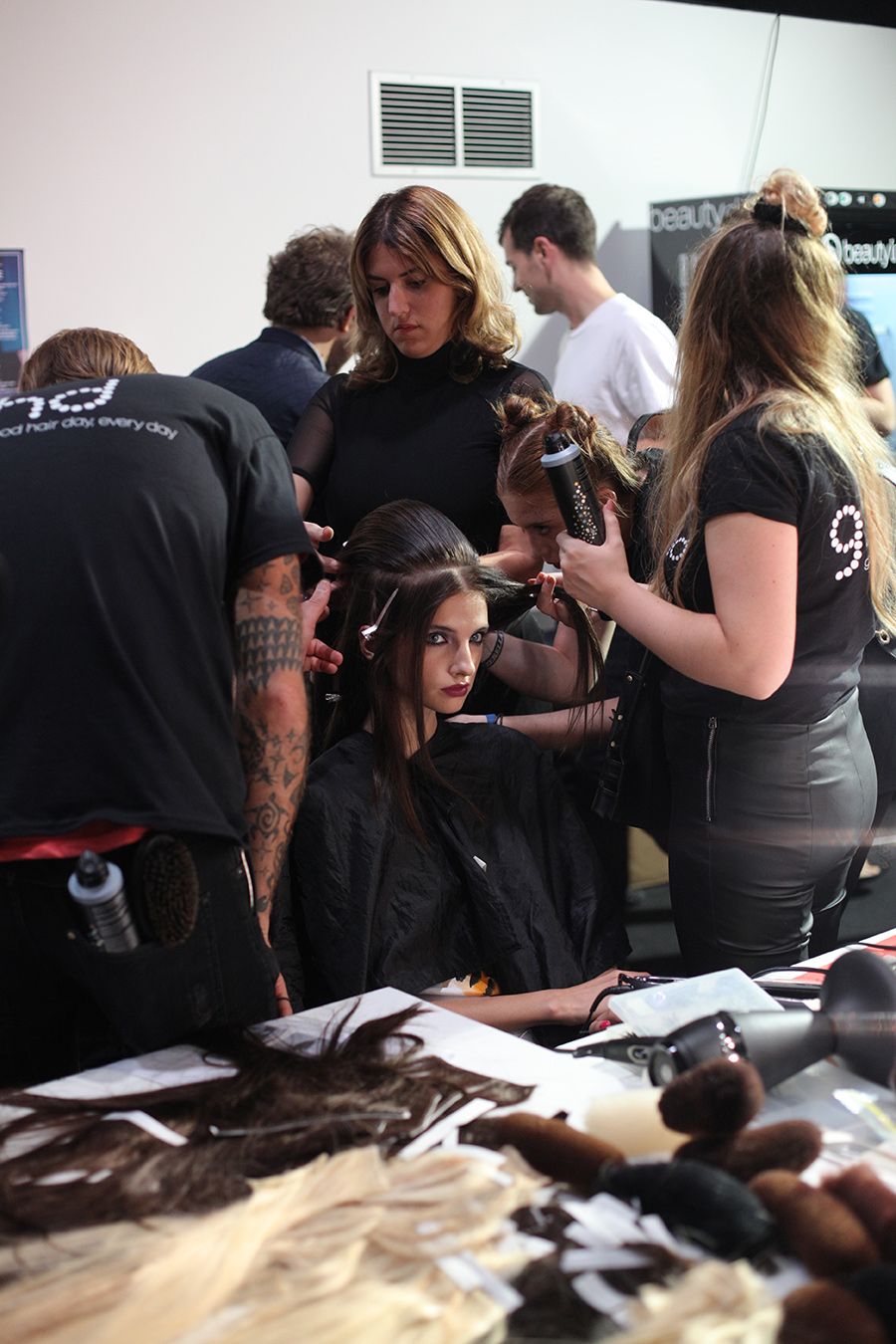 PHOENIX Magazine Backstage at PPQ LFW Spring Summer 2014_04