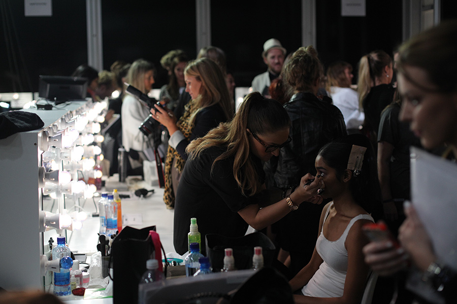 PHOENIX Magazine Backstage at PPQ LFW Spring Summer 2014_06