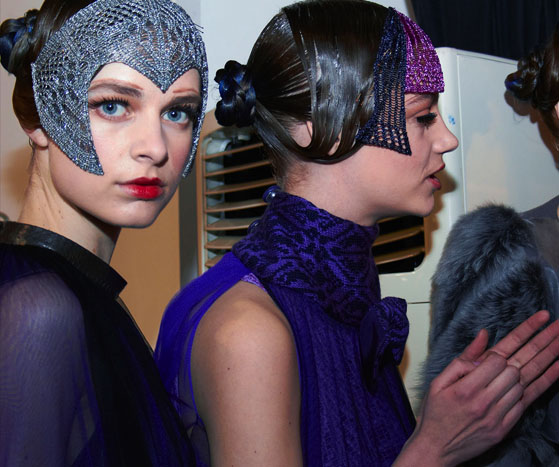 Backstage at London Fashion Week AW13 | Day 1