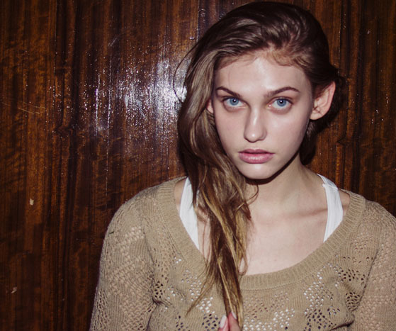 Backstage at London Fashion Week AW13 | The models