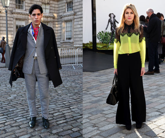 London Fashion Week AW13 | Street Style