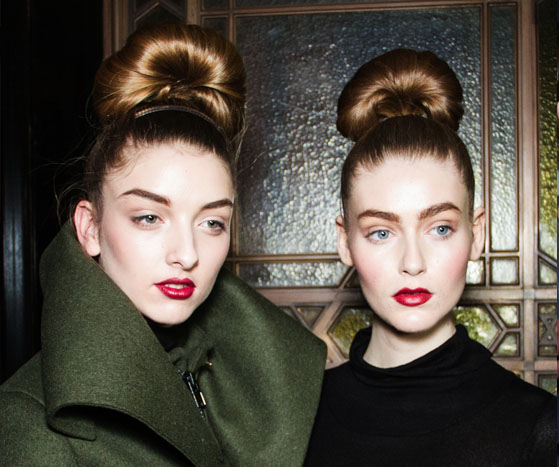 Backstage at London Fashion Week AW13 | Ashley Isham