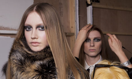 LFW AW13 Backstage | Jean Pierre Braganza