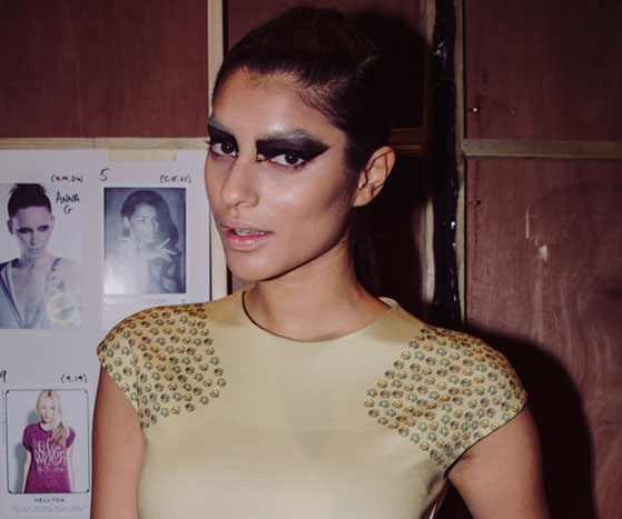 LFW AW13 Backstage | Eugene Lin