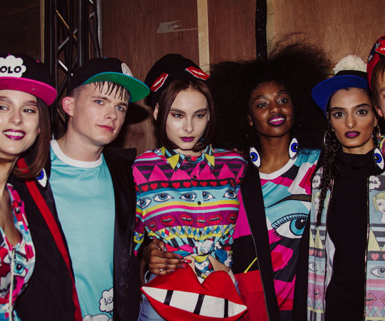 Backstage at London Fashion Week AW13 | Fam Irvoll