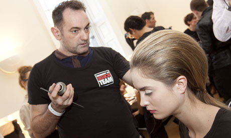 LFW AW13 Backstage | Paul Costelloe