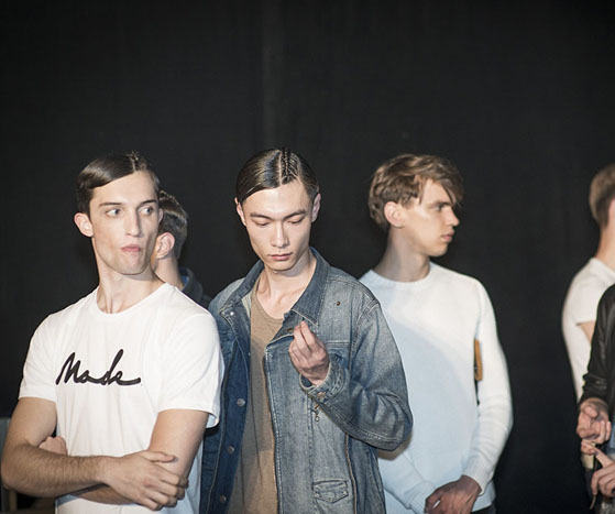 LONDON COLLECTIONS MEN SS14 | Backstage at Xander Zhou
