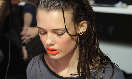 LFW SS14 Backstage | Maria Grachvogel