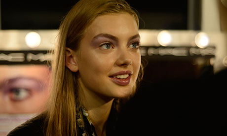 LFW SS14 Backstage | Holly Fulton