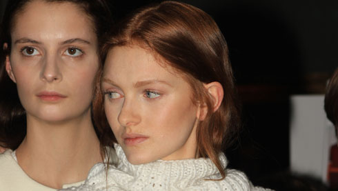 LFW AW14 Backstage | Pringle of Scotland