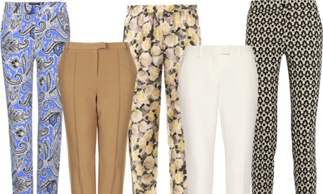 5 Of The Best… Cigarette Cut Trousers