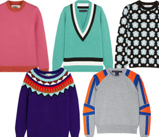 5 Of The Best: Colourful Knits