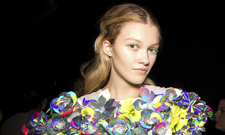 LFW SS15 | Backstage at Fyodor Golan