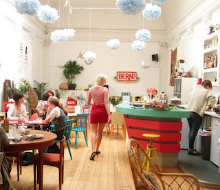 London Cafés Where You Can Buy Other Cool Stuff