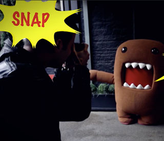 Domo Crashes London Fashion Week