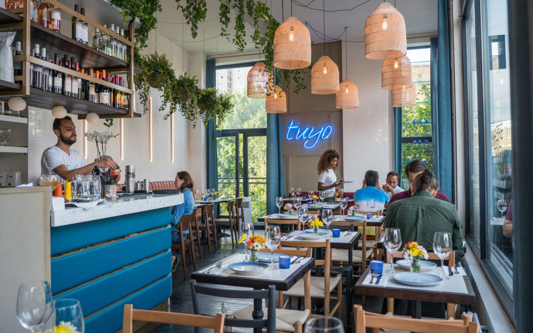 Share-Style Plates Don’t Come Better Than Tuyo’s Crispy Octopus With Creamy Hummus
