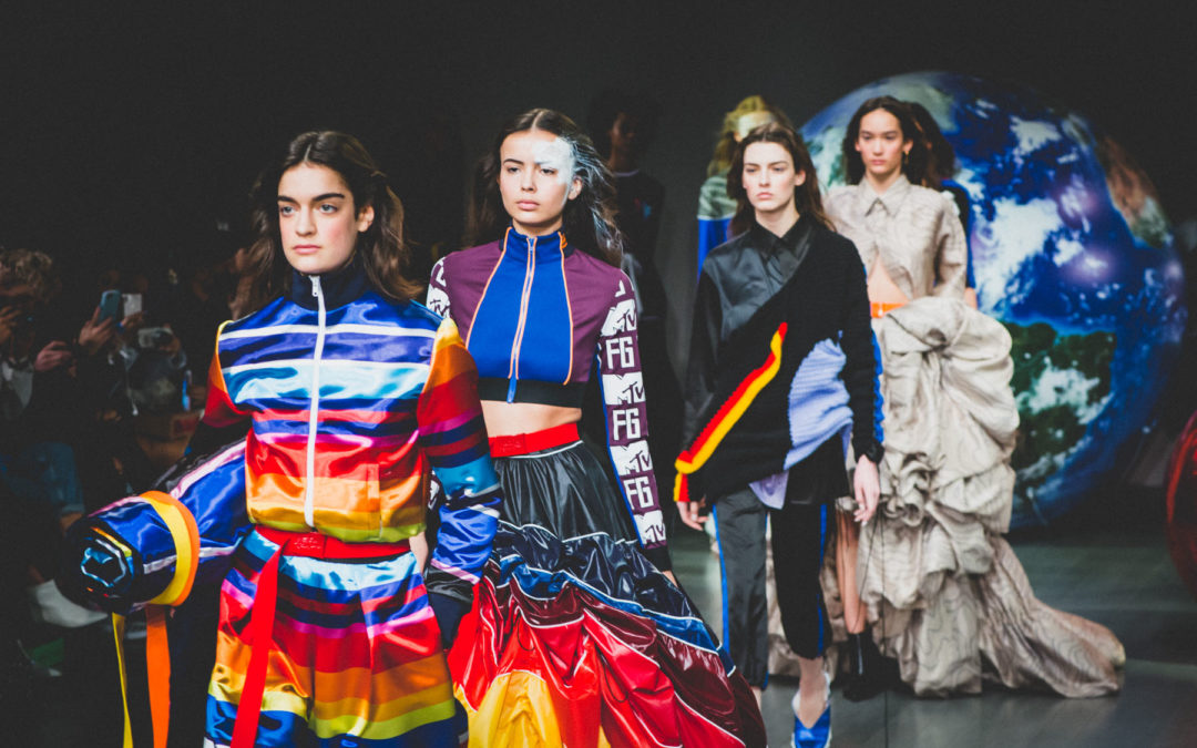 Up, Up and Away With Fyodor Golan’s Parachute Styling at London Fashion Week AW18