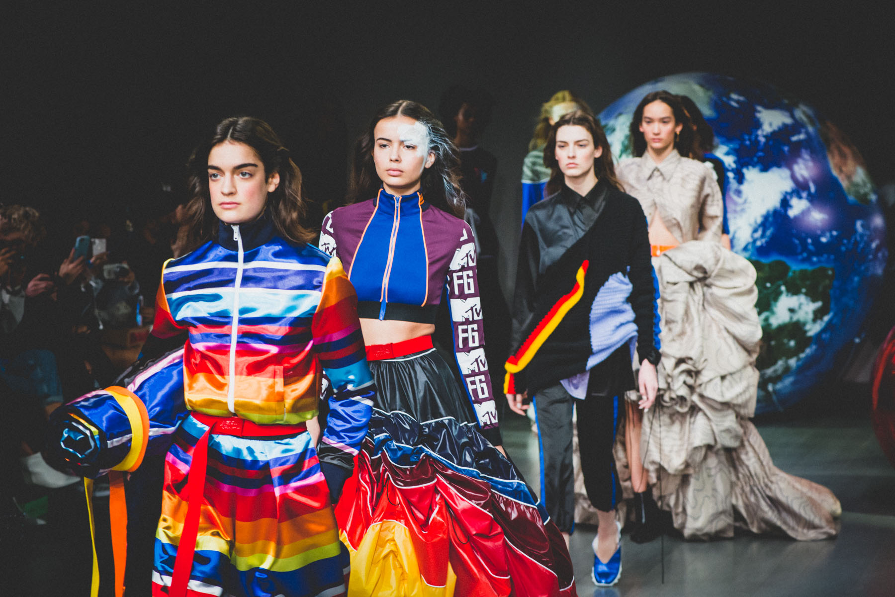 Up, Up and Away With Fyodor Golan's Parachute Styling at London Fashion ...