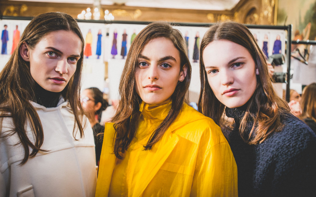 Over the Rainbow: Backstage at Jasper Conran London Fashion Week AW18