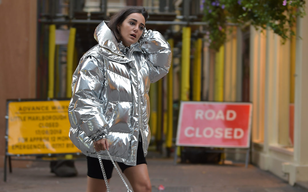 Sequins and a Man-on-the-Moon Puffa? It’s the Fashion Ed’s Dream Party Season Outfit 
